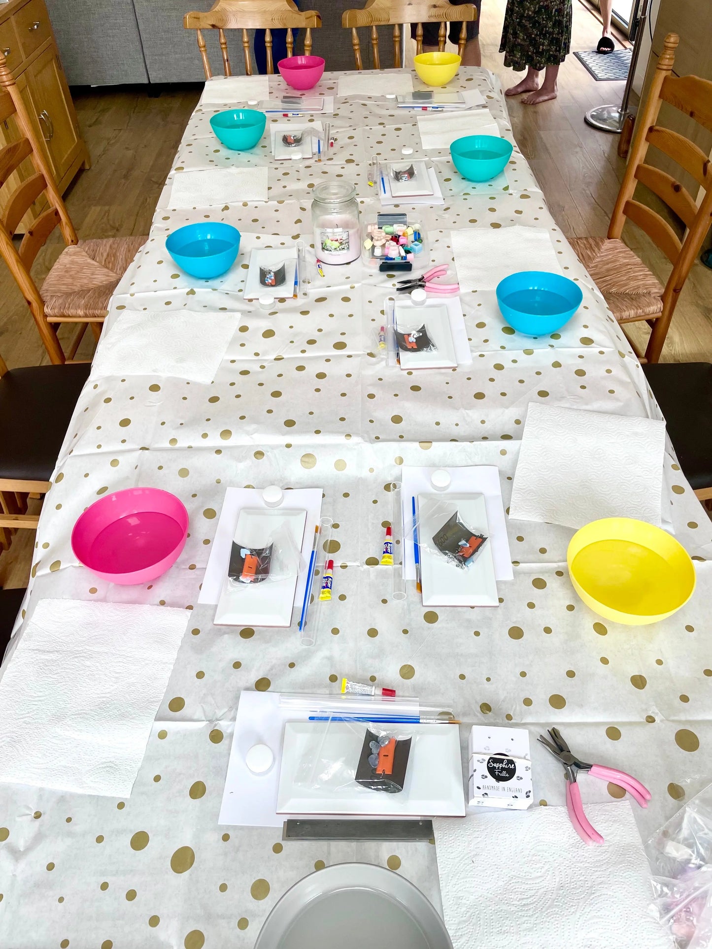 Sat 7th Oct 3.30-6pm Earring-Making Workshop @ Hellesdon Barns from Sapphire Frills