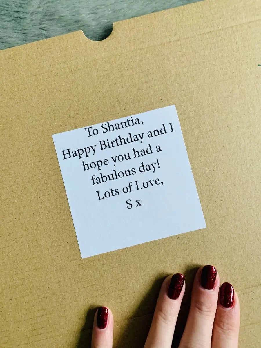 FREE Gift Message Sapphire Frills