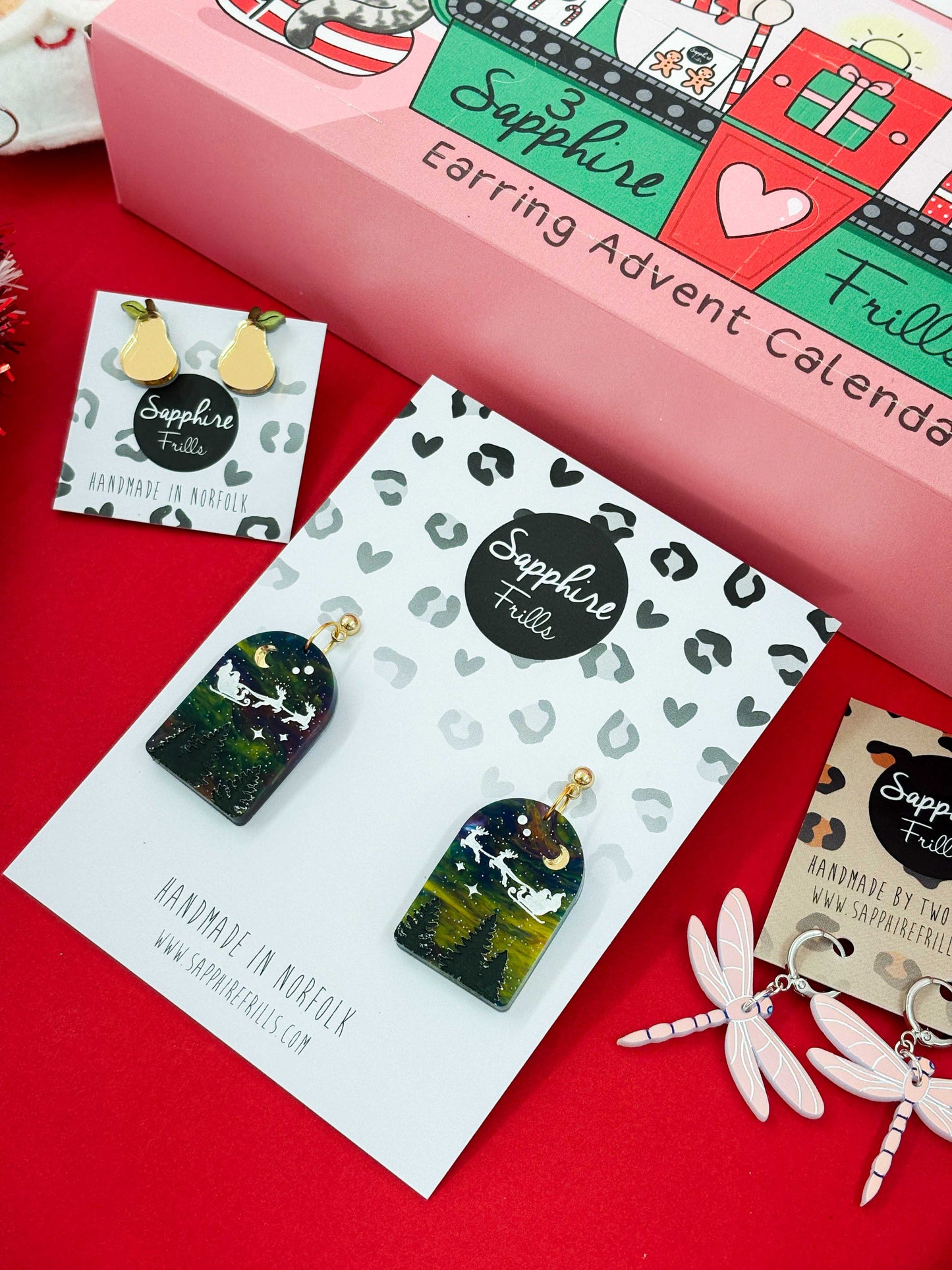 12 Day MIXED (Stud, Ball Stud, Hook & Hoop) Earring Advent Calendar