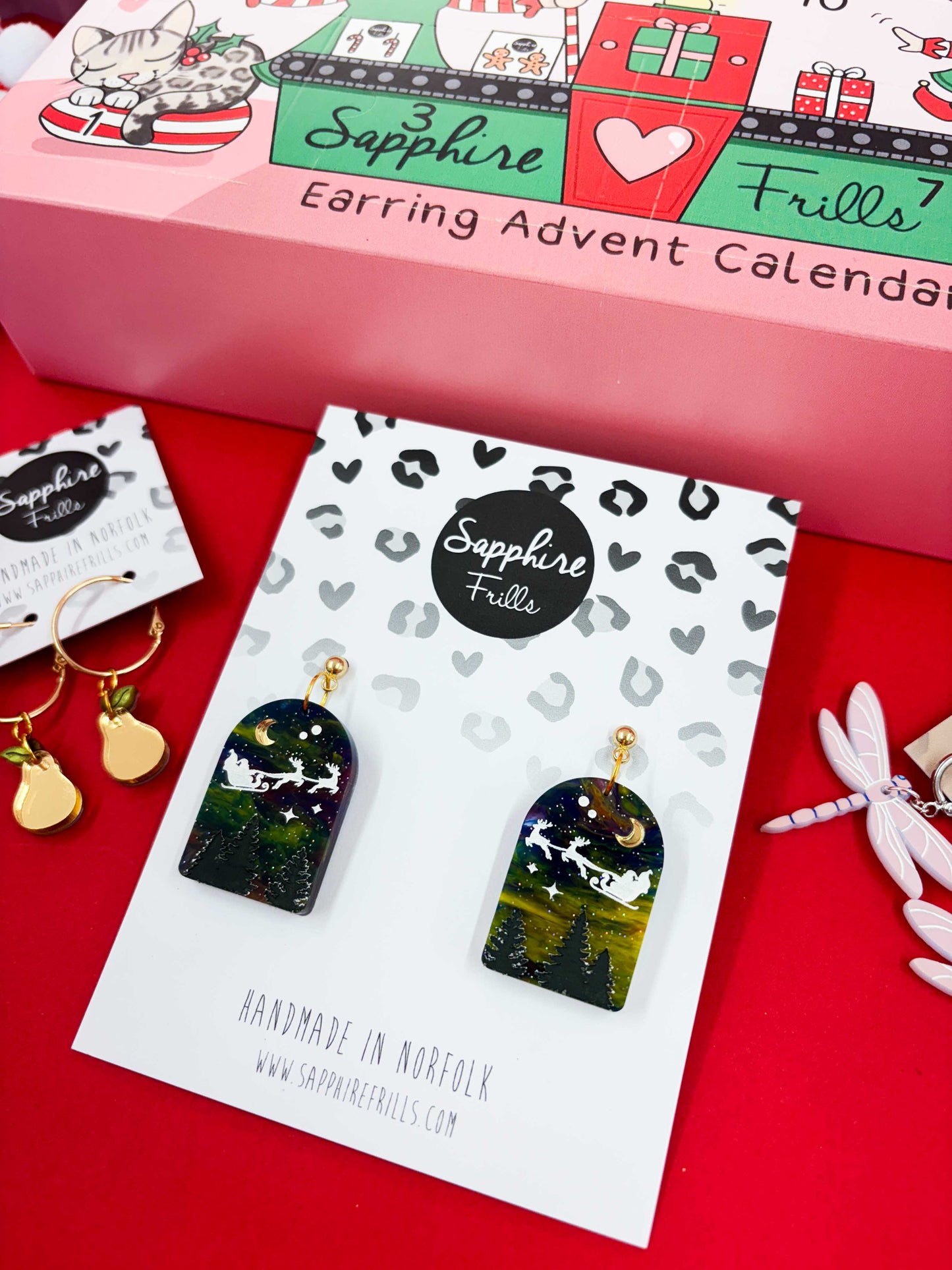 12 Day DANGLE Earring Advent Calendar