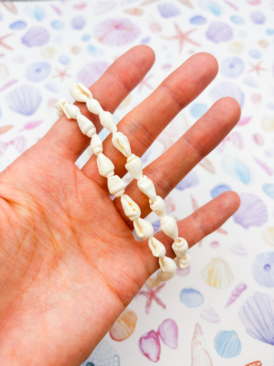 Ivory Conch Shell Glasses Chain