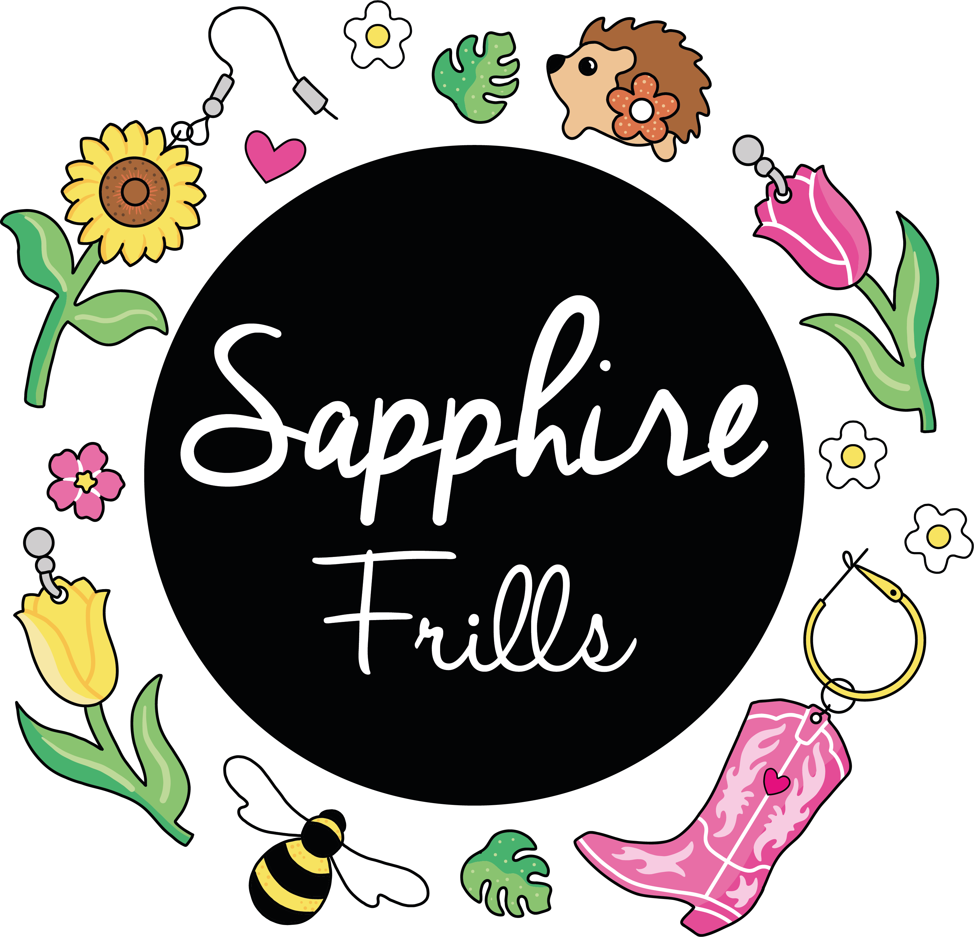 Sapphire Frills